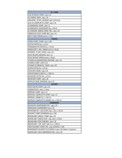 FARM ALGI AS RELAX COMP. caja x 16 AS FARDOL GRAG. caja x