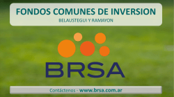 fondos comunes de inversion