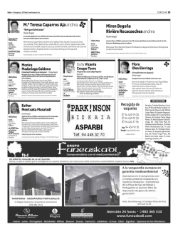 M.&ordf; Teresa Caparros Aja andrea Miren Bego&ntilde;a Rivi&egrave;re