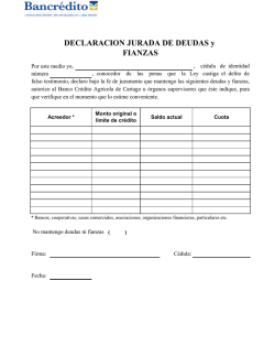 Versi&oacute;n original - Banco Cr&eacute;dito Agr&iacute;cola de Cartago