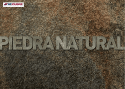Apariencia Piedra Natural