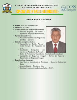 LENGUA AQUIJE JOSE FELIX - Gobierno Regional del Callao