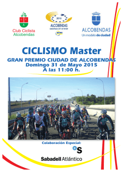 D&iacute;ptico aqu&iacute;. - Club Ciclista Alcobendas