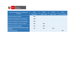 Cuadro de Jornada Escolar Completa
