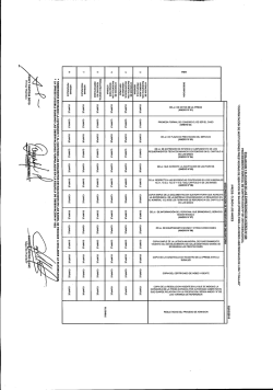 CLINICA LOS ANDES Items 02,03,04,05,07,08,09,13,15