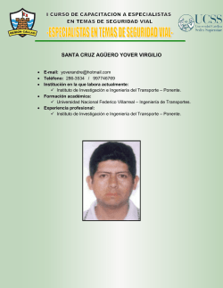 SANTA CRUZ AG&Uuml;ERO YOVER VIRGILIO