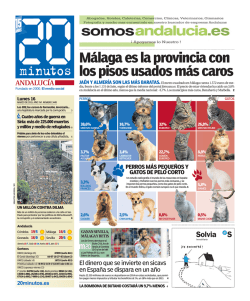 M&aacute;laga es la provincia con los pisos usados m&aacute;s caros