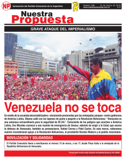 Nuestra Propuesta - Partido Comunista de la Argentina