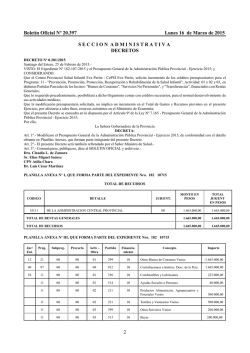 boletin del dia - Boletin Oficial de la Provincia