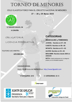 CARTEL MENORES MARZO 2015.pub