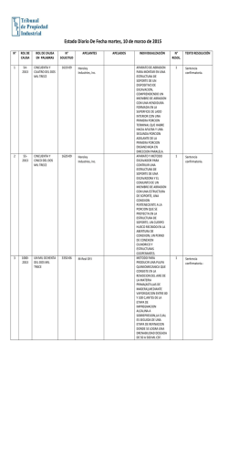 ED 10-03-2015 - Tribunal de Propiedad Industrial