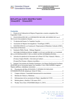 Servicio de Contabilidad - Universidad de Alicante