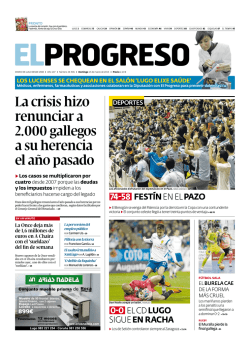 La crisis hizo renunciar a 2.000 gallegos a su herencia