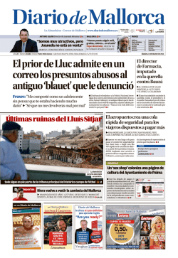 El prior de Lluc admite en un correo los presuntos abusos al antiguo