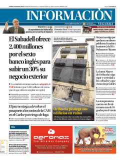 El Sabadell ofrece 2.400 millones por el sexto banco ingl&eacute;s para