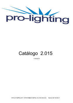 Cat&aacute;logo Completo