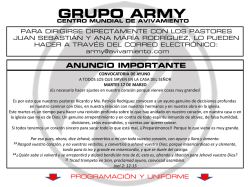 grupo army - Avivamiento