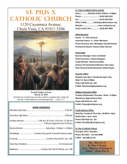 St. Pius X Catholic Church