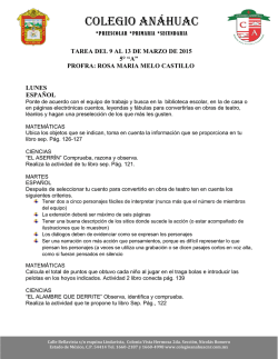 COLEGIO AN&Aacute;HUAC - Colegio Anahuac