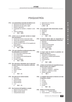 Descargar banco de preguntas de psiquiatr&iacute;a