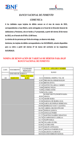 comunicado para jubilados ( d.g.j.p) - marzo 2015
