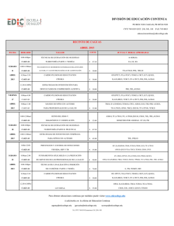 Abril - Edic College