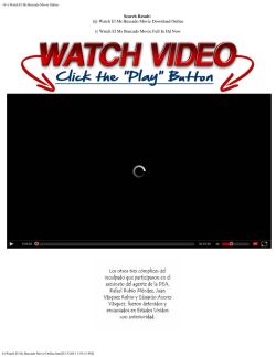 ) Watch El Ms Buscado Movie Online