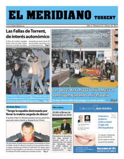 Las Fallas de Torrent, de inter&eacute;s auton&oacute;mico