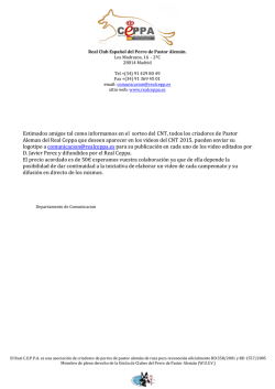 Estimados amigos tal como informamos en el sorteo del CNT, todos