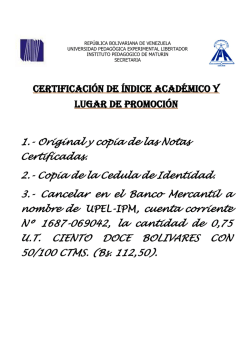Acad y Lugar Promo - Instituto Pedag&oacute;gico Experimental de Matur&iacute;n