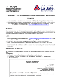 Universidad La Salle Puebla - Universidad La Salle Benavente