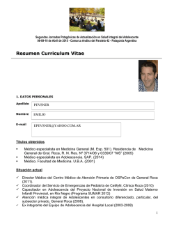 C.V Pevsner E Jornadas Patagonicas 2015doc-1