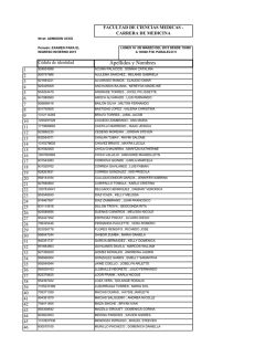 Examen de Medicina Paralelo H