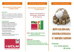 triptico - Universidad de Castilla