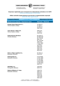 erregistratutako enpresak - Ekonomiaren Garapen eta