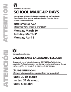 A TENCI&Oacute;N - Yonkers Public Schools