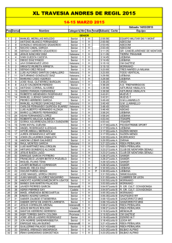 XL TRAVESIA ANDRES DE REGIL 2015