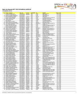 CRI - Internacionales BTT