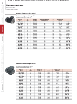 Motores el&eacute;ctricos