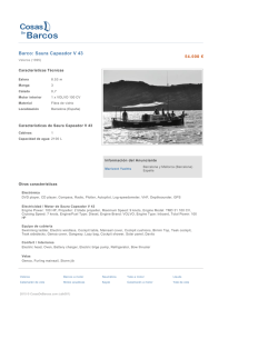 Barco: Saura Capeador V 43