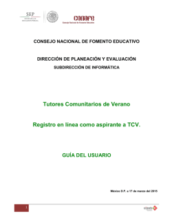 Gu&iacute;a del usuario