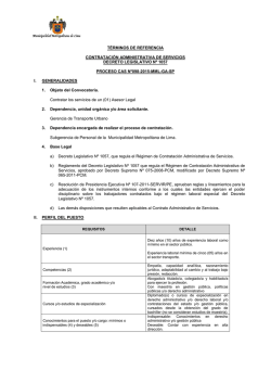 98 tdr gerencia de transporte urbano 01 asesor legal