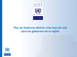 I Curso Internacional sobre Gobierno Abierto