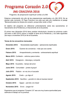 corazon2.0 - Peregrinos JMJ