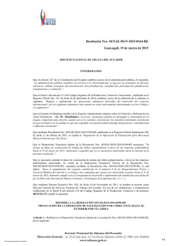 Descarga - Aduana del Ecuador
