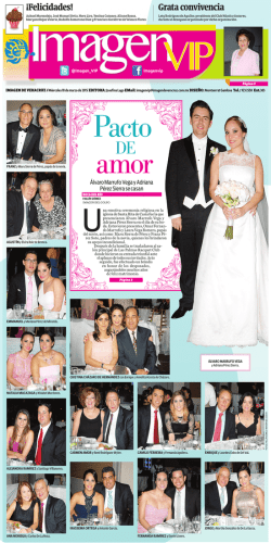 &iexcl;Felicidades! Grata convivencia