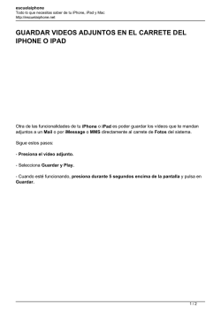 guardar videos adjuntos en el carrete del iphone o
