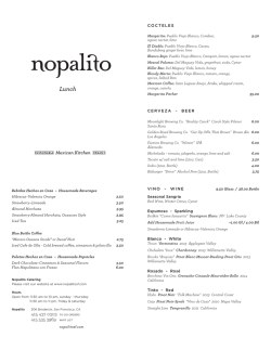 415 437 0303 TO GO ORDERS 415 535 3969 WAIT LIST