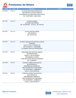 Prestamos de Dinero