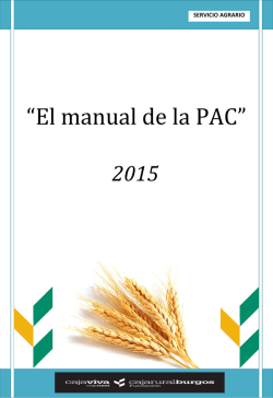 manual pac 2015 - Fundacion Caja Rural Burgos
